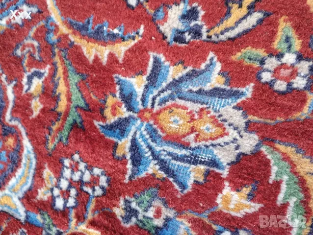 Ръчно тъкана вълнена пътека.Произход Иран.Топ качество за ценители., снимка 9 - Пътеки - 49392805