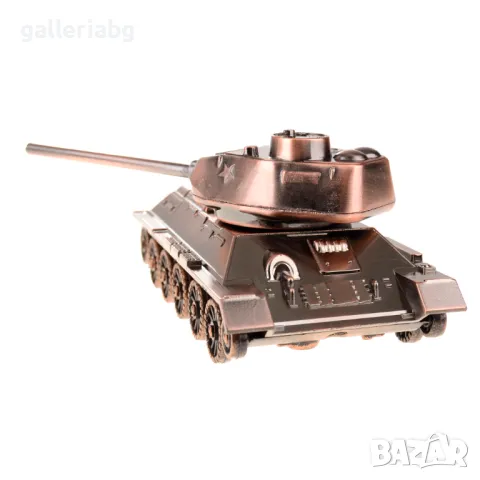  Метален танк сувенир T34, снимка 3 - Други - 48949125