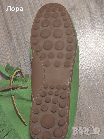 Дамски мокасини естествен велур , снимка 6 - Дамски ежедневни обувки - 40866021