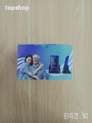 SweetLink F2 Plus мобилен телефон с големи бутони за възрастни хора, сгъваем, силен звук..., снимка 9 - Телефони с две сим карти - 50649942