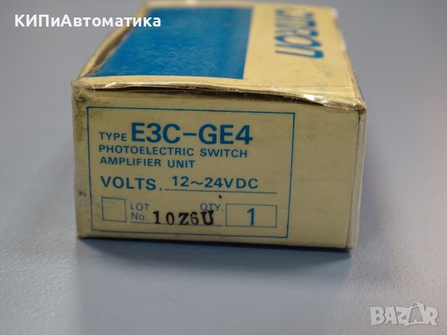 фотосензор Omron E3C-GE4 photoelectric switch amplifier unit, снимка 10 - Резервни части за машини - 38281705