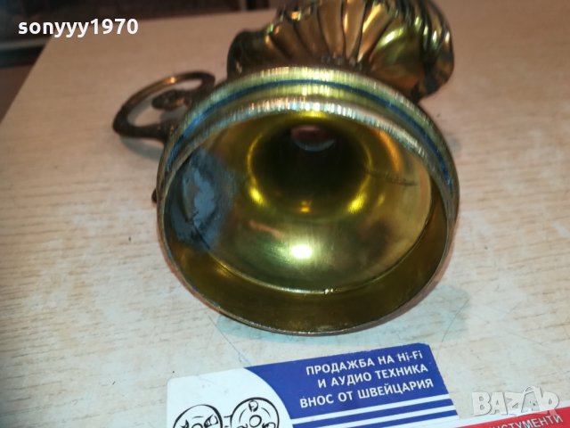 кана-горна част-мед/месинг-19х19х9см-внос холандия, снимка 15 - Колекции - 30474536