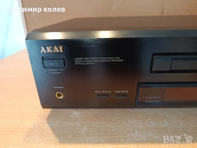  cd плеър "AKAI CD 1100", снимка 3 - Ресийвъри, усилватели, смесителни пултове - 49892530