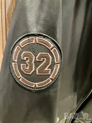 Кожено яке Aeronautica Mlitare Frecce Tricolori, снимка 10 - Якета - 48732364