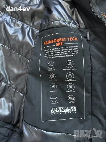 Зимно яке Napapijri Rainforest Tech Ski, снимка 14 - Якета - 56430933