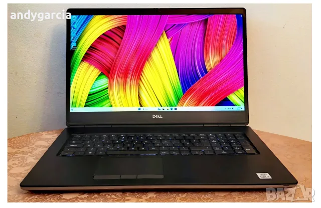  DELL Precision 7750/Core i7-10750H/NVidia RTX 3000/16GB RAM/256GB SSD/17.3 Full HD IPS 100% DCIP-3