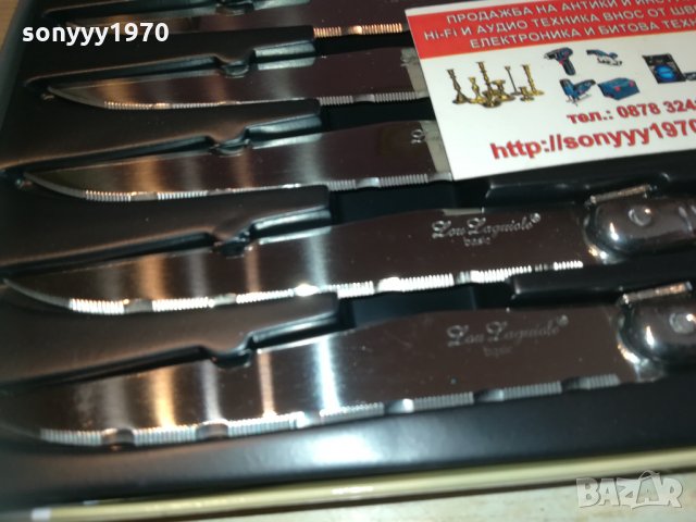 laguiole black-6бр МАРКОВИ ножа 1002211241, снимка 5 - Колекции - 31757099