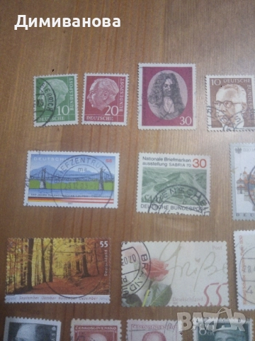 Колекция 70 пощенски марки от различни държави, снимка 2 - Филателия - 51745994