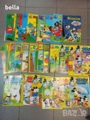 ОГРОМНА КОЛЕКЦИЯ ОТ СПИСАНИЯ МИКИ МАУС -1951 и т.н, снимка 2 - Антикварни и старинни предмети - 52017113