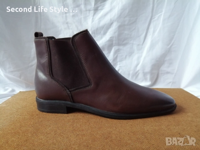 ASOS нови мъжки боти естествена кожа № 39 в кафяв цвят