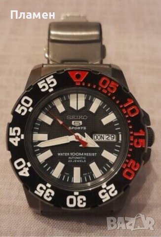 Seiko 5  black monster baby, снимка 1