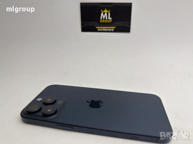 #MLgroup предлага:   #iPhone 15 Pro Max 256GB Blue, втора употреба