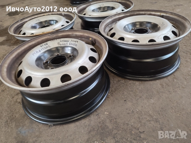 Метални джанти 15 Citroen jumpy Peugeot Expert , снимка 5 - Гуми и джанти - 52373589