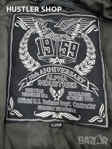 Мъжка парка ALPHA INDUSTRIES. Размер XL, снимка 10 - Якета - 53277663