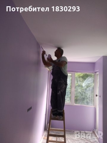 Предлагам услуги като майстор шпакловка и боя в София