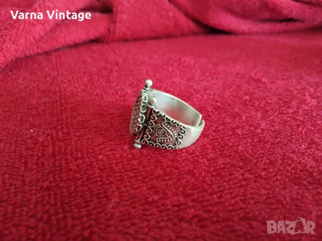 Реплика на средновековен пръстен., снимка 4 - Пръстени - 51080324