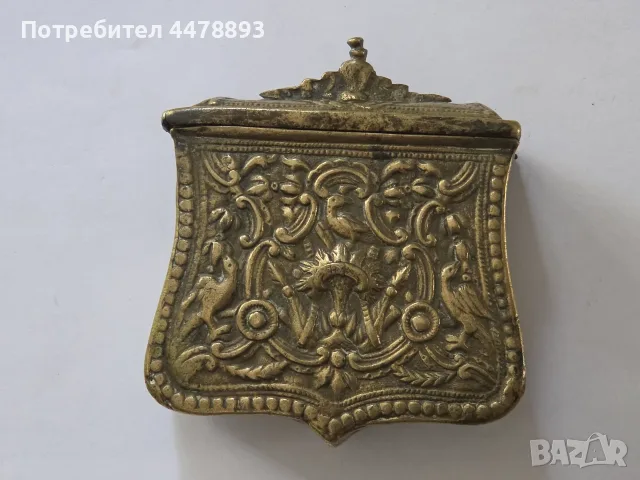 Автентичен фишеклък барутник паласка