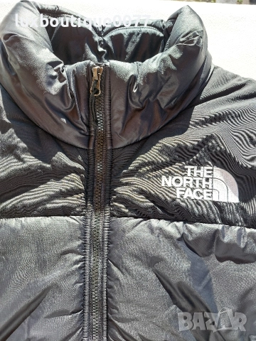 Използвано в отлично състояние зимно пухено яке The North Face XL, снимка 3 - Якета - 52805372