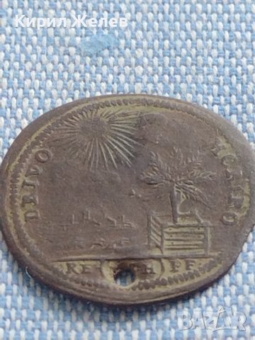 Стар рядък жетон Луи XV Франция за КОЛЕКЦИОНЕРИ 28692, снимка 7 - Други ценни предмети - 42890770