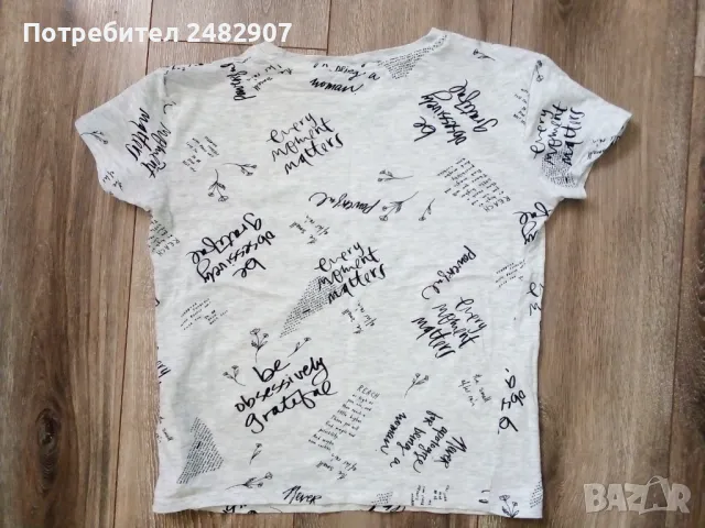 Дамска блуза с къс ръкав, снимка 4 - Тениски - 47700491