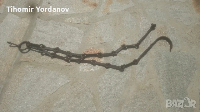 Верига за огнище., снимка 14 - Антикварни и старинни предмети - 50786688