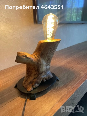 Нощна лампа, снимка 3 - Настолни лампи - 52322152