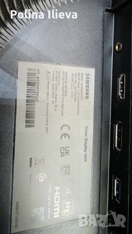 Gaming Монитор SAMSUNG Odyssey G5 LS32 " , снимка 5 - Геймърски - 52224699