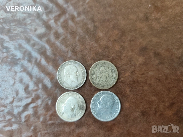 Лот Сребърни Царски монети 1 лев, снимка 4 - Нумизматика и бонистика - 53047716