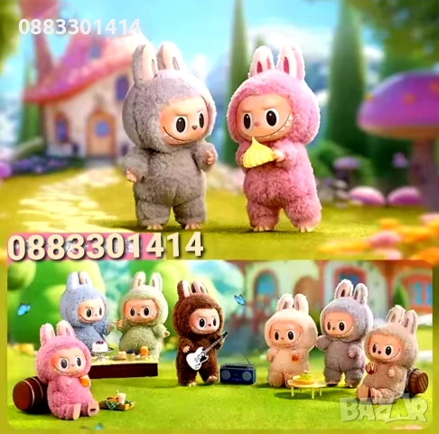 Плюшени играчки Labubu Macaron, снимка 9 - Плюшени играчки - 50571616
