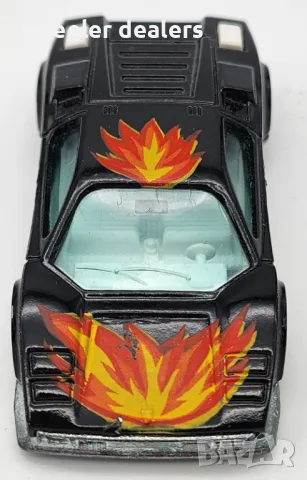 Метална количка пожарна Majorette Lamborghini Countach, снимка 5 - Колекции - 50431856