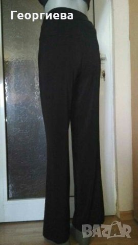 Стилен черен прав панталон👖🍀XS,S👖🍀арт.1037, снимка 3 - Панталони - 30189477