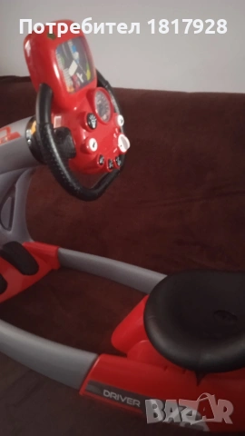 Детски симулатор на кола Smoby , снимка 2 - Коли, камиони, мотори, писти - 53078484