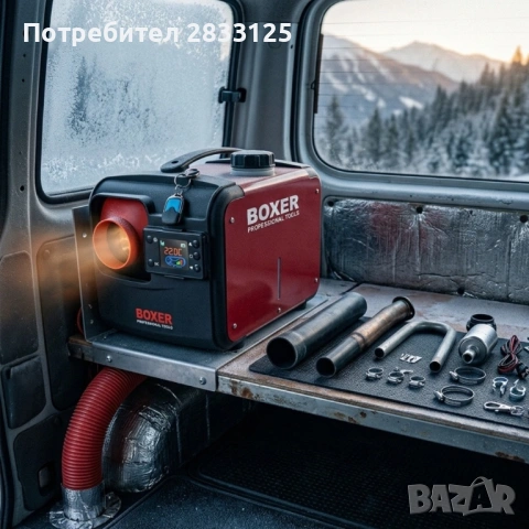 Професионален Дизелов Отоплител (Печка) 12kW Boxer BX-3430/31/32 – 3 в 1, снимка 4 - Други - 53878107