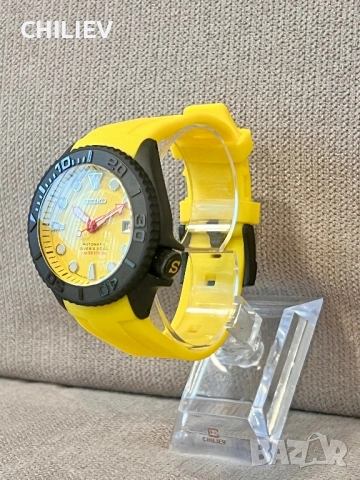 SEIKO Yellow Submariner - Limited edition MOD, снимка 4 - Мъжки - 53890802