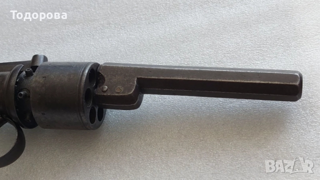 Много рядък английски револвер-1840г. пищов, ятаган,сабя,щик, 1 100 €, снимка 12 - Антикварни и старинни предмети - 52099458