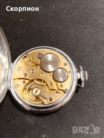 Швейцарски джобен часовник - RW METAL HROME- 17 RUBIS, снимка 15 - Джобни - 49418171