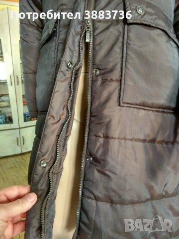 Дамско есенно-зимно дълго яке, снимка 9 - Якета - 52546439