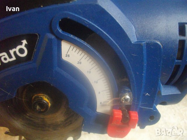 Лазерен Белгийски 500 Вата Роторайзер-Мини Ръчен Циркуляр-Диск ф85мм-Реже 35мм-VARO-Отличен-BELGIUM, снимка 8 - Други инструменти - 42354037