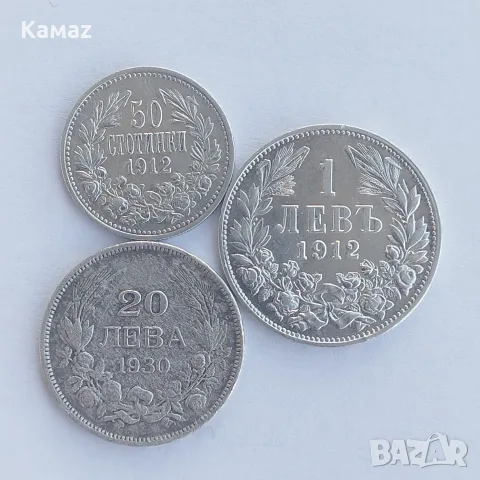 стари сребърни монети стотинки и левове , снимка 2 - Нумизматика и бонистика - 56010114