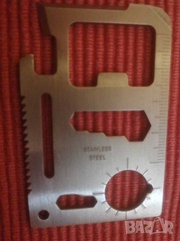 Многофункционален туристически нож, прибор, комплект. , снимка 2 - Спортна екипировка - 30799676