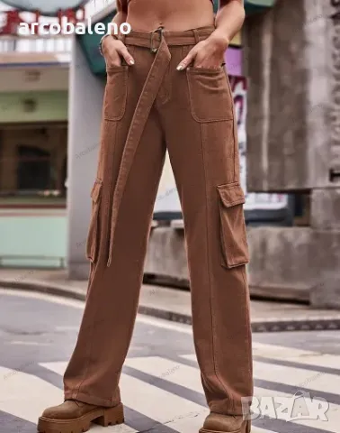 Дамски американски хип-хоп дънкови ежедневни панталони, 3цвята , снимка 9 - Дънки - 48395934