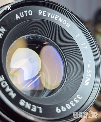 Auto Revuenon 50mm f/1.9 на M42 резба + капачка и сенник, снимка 2 - Обективи и филтри - 55423439