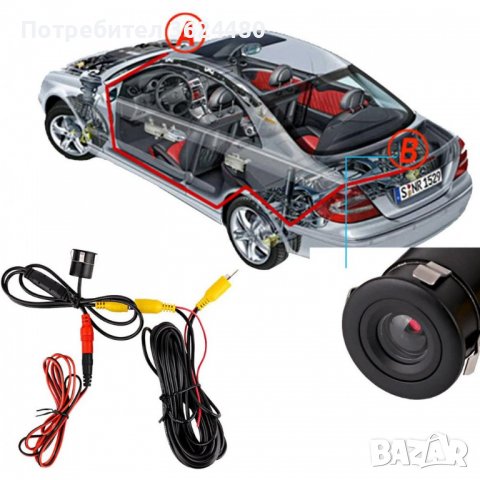 Камера за кола при паркиране, снимка 9 - Аксесоари и консумативи - 39501730