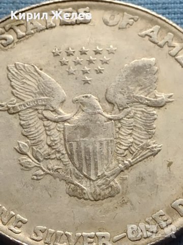 Монета 1 долар 1900г. САЩ РЕПЛИКА на Американския сребърен долар за КОЛЕКЦИЯ 14229, снимка 2 - Нумизматика и бонистика - 42701811