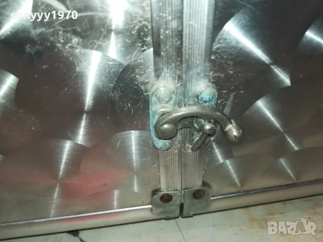 GIANNINI-МЕТАЛЕН КУФАР-ВНОС ГЕРМАНИЯ 2912241828, снимка 14 - Куфари с инструменти - 48491465