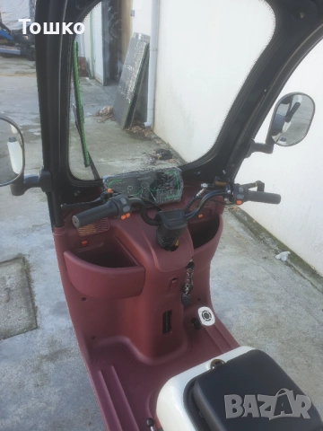 Електрическа триколка XY с покрив, снимка 6 - Мотоциклети и мототехника - 52637314