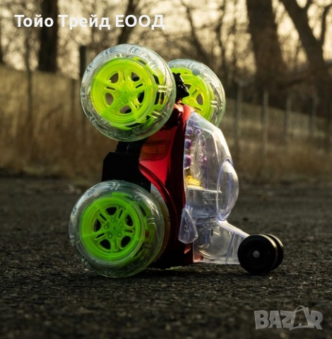 Автомобил акробат CRAZY TWISTER S4694, снимка 5 - Коли, камиони, мотори, писти - 52671266
