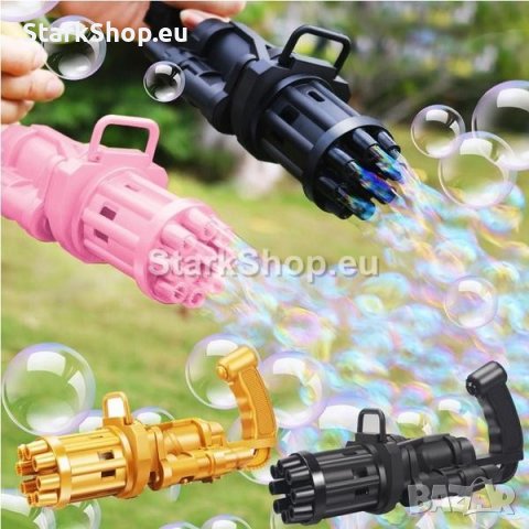 Детски пистолет за сапунени балони Bubble machine, снимка 6 - Други - 38491848