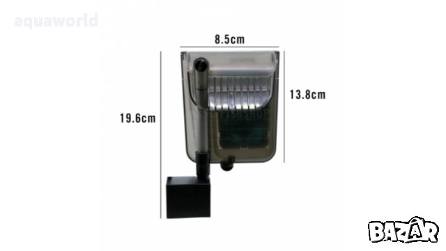 "ПРОМОЦИЯ" Окачен Филтър Hailea HP 200, снимка 2 - Аквариуми - 10208320