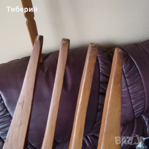 Дървена лъжица и вилица големи, снимка 3 - Декорация за дома - 52070801